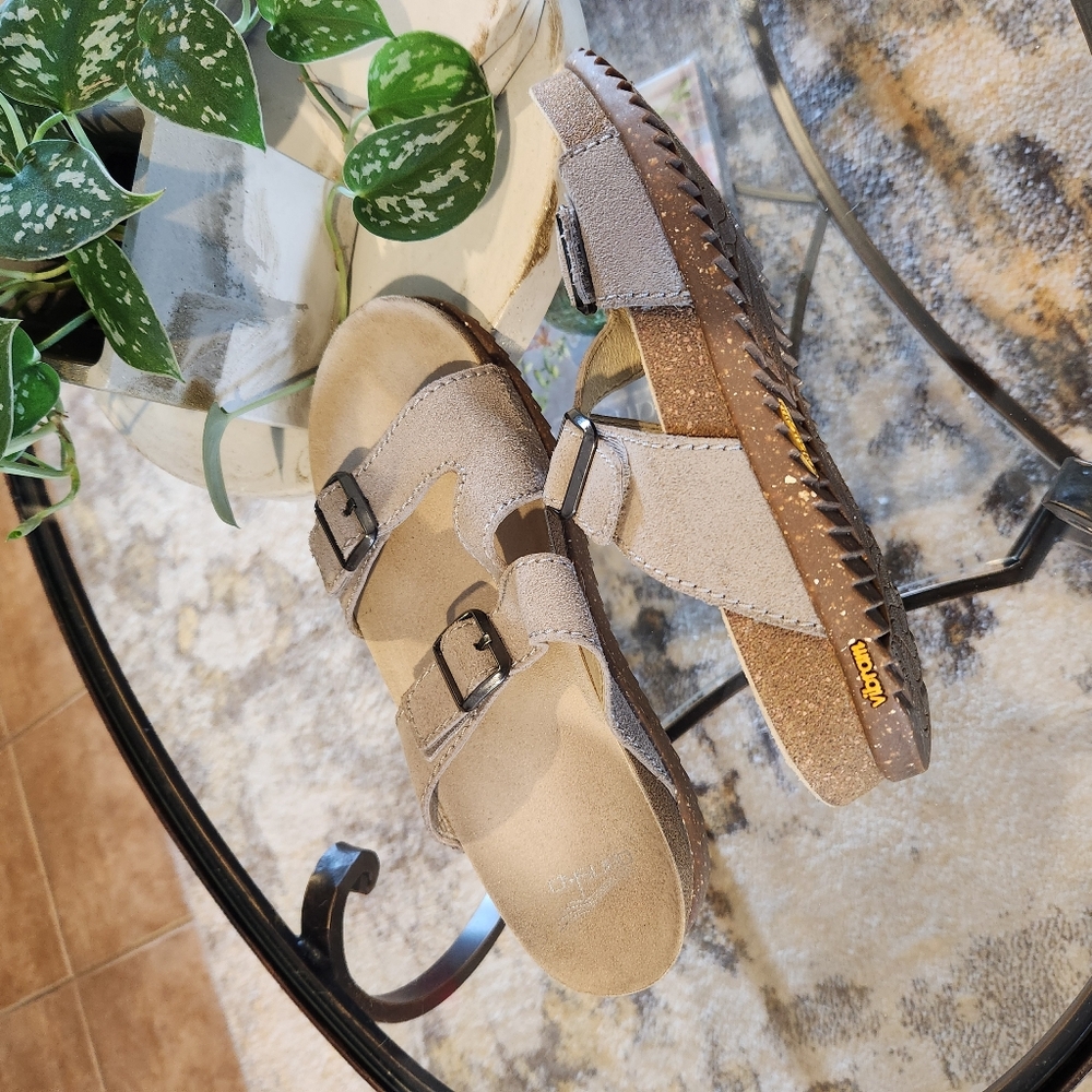 DAYNA TAN SUEDE DANSKO SANDAL - Picture 6 of 6